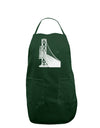 San Francisco Bay Bridge Dark Adult Apron-Bib Apron-TooLoud-Hunter-One-Size-Davson Sales