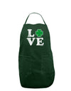 Irish Love - Distressed Dark Adult Apron by TooLoud-Bib Apron-TooLoud-Hunter-One-Size-Davson Sales