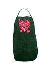 Be My Valentine Romantic Hearts Dark Adult Apron-Bib Apron-TooLoud-Hunter-One-Size-Davson Sales