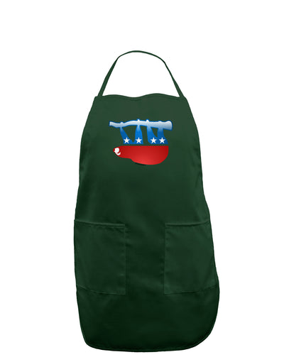 Sloth Political Party Symbol Dark Adult Apron-Bib Apron-TooLoud-Hunter-One-Size-Davson Sales