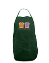 Cute PB and J Design - Made for Each Other Dark Adult Apron by TooLoud-Bib Apron-TooLoud-Hunter-One-Size-Davson Sales