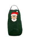 Santa Claus Face Christmas Dark Adult Apron-Bib Apron-TooLoud-Hunter-One-Size-Davson Sales