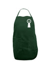 Number One Dad Award Ribbon Dark Adult Apron-Bib Apron-TooLoud-Hunter-One-Size-Davson Sales