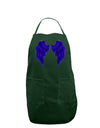 Epic Dark Angel Wings Design Dark Adult Apron-Bib Apron-TooLoud-Hunter-One-Size-Davson Sales