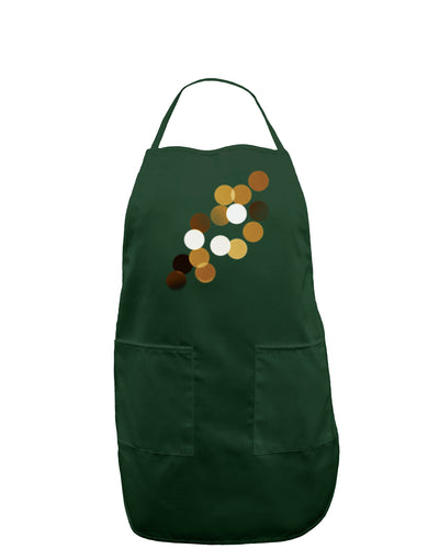 Inverted Bokeh Dark Adult Apron by-Bib Apron-TooLoud-Hunter-One-Size-Davson Sales