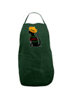 Happy Cinco de Meow - Cinco de Mayo Cat Dark Adult Apron by TooLoud-Bib Apron-TooLoud-Hunter-One-Size-Davson Sales