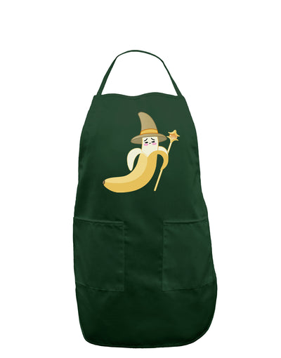 Ben Banana Wizard - Cute Fruit Halloween Dark Adult Apron-Bib Apron-TooLoud-Hunter-One-Size-Davson Sales