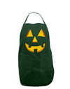 Happy Cute Jack O' Lantern Pumpkin Face Dark Adult Apron-Bib Apron-TooLoud-Hunter-One-Size-Davson Sales