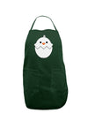 Cute Hatching Chick - White Dark Adult Apron by TooLoud-Bib Apron-TooLoud-Hunter-One-Size-Davson Sales