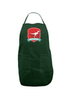 Jurassic Abelisaurus Dinosaur Design Dark Adult Apron by TooLoud-Bib Apron-TooLoud-Hunter-One-Size-Davson Sales