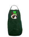 Leprechaun Disgruntled Cat Dark Adult Apron-Bib Apron-TooLoud-Hunter-One-Size-Davson Sales