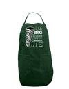 I Like Big Stacks -of books- Dark Adult Apron-Bib Apron-TooLoud-Hunter-One-Size-Davson Sales