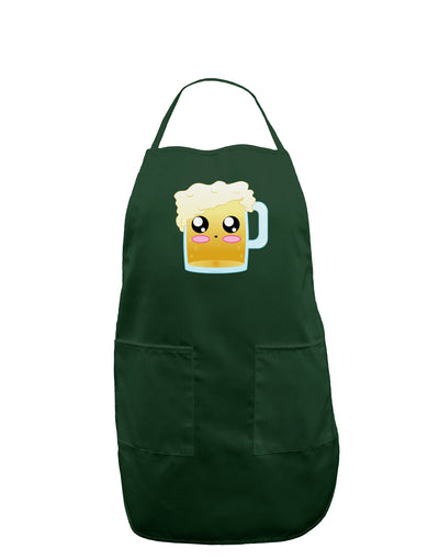 Draft the cute Beer Dark Adult Apron-Bib Apron-TooLoud-Hunter-One-Size-Davson Sales