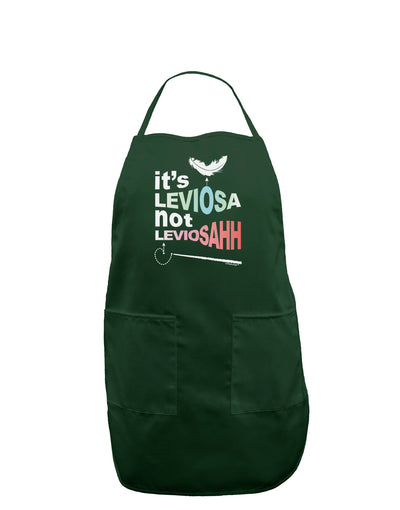 It's LeviOsa not LeviosAHH Dark Adult Apron-Bib Apron-TooLoud-Hunter-One-Size-Davson Sales