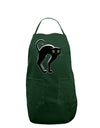 Cute Arched Black Cat Halloween Dark Adult Apron-Bib Apron-TooLoud-Hunter-One-Size-Davson Sales