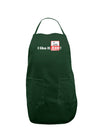 I Like It RAW Dark Adult Apron-Bib Apron-TooLoud-Hunter-One-Size-Davson Sales