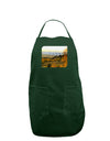 Colorado Postcard Gentle Sunrise Dark Adult Apron by-Bib Apron-TooLoud-Hunter-One-Size-Davson Sales