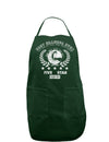 Best Grandpa Ever Distressed Collegiate Dark Adult Apron-Bib Apron-TooLoud-Hunter-One-Size-Davson Sales