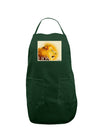 Lion Watercolor 3 Text Dark Adult Apron-Bib Apron-TooLoud-Hunter-One-Size-Davson Sales