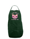 I Can't Bear to be Without You Dark Adult Apron by-Bib Apron-TooLoud-Hunter-One-Size-Davson Sales