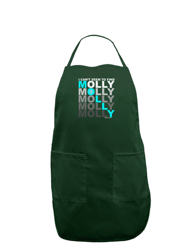 Find Molly Blue Dark Adult Apron-Bib Apron-TooLoud-Hunter-One-Size-Davson Sales