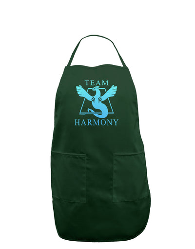Team Harmony Dark Adult Apron-Bib Apron-TooLoud-Hunter-One-Size-Davson Sales