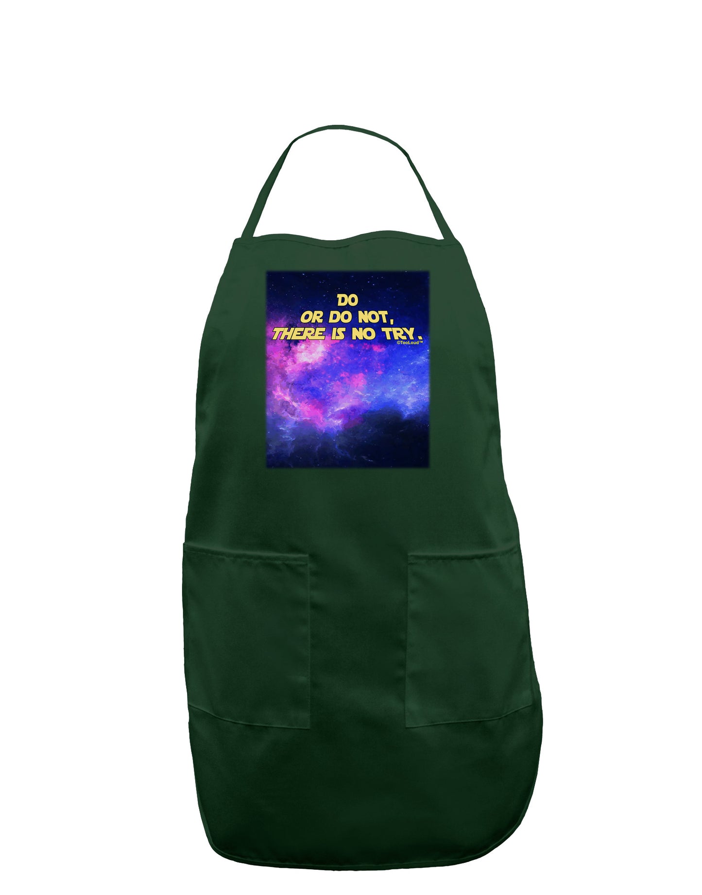 Do or Do Not Dark Adult Apron-Bib Apron-TooLoud-Hunter-One-Size-Davson Sales