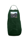 Arizona Saguaro Lake Mountains Dark Adult Apron-Bib Apron-TooLoud-Hunter-One-Size-Davson Sales