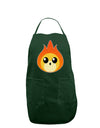 Cute Fireball Design Dark Adult Apron-Bib Apron-TooLoud-Hunter-One-Size-Davson Sales