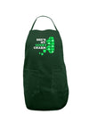 She's My Lucky Charm - Left Dark Adult Apron-Bib Apron-TooLoud-Hunter-One-Size-Davson Sales