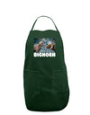 Two Bighorn Rams Text Dark Adult Apron-Bib Apron-TooLoud-Hunter-One-Size-Davson Sales