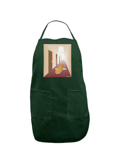 Hotdog in a Hallway Dark Adult Apron-Bib Apron-TooLoud-Hunter-One-Size-Davson Sales