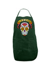 Feliz Dia de los Muertos Calavera Dark Adult Apron-Bib Apron-TooLoud-Hunter-One-Size-Davson Sales