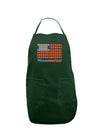 American Breakfast Flag - Bacon and Eggs - Mmmmerica Dark Adult Apron-Bib Apron-TooLoud-Hunter-One-Size-Davson Sales