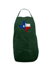 State of Texas Flag Design - Distressed Dark Adult Apron-Bib Apron-TooLoud-Hunter-One-Size-Davson Sales