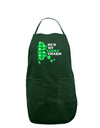 He's My Lucky Charm - Right Dark Adult Apron-Bib Apron-TooLoud-Hunter-One-Size-Davson Sales