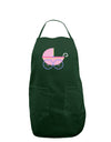 Baby Girl Carriage Dark Adult Apron-Bib Apron-TooLoud-Hunter-One-Size-Davson Sales