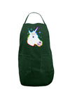 Magical Rainbow Sparkle Unicorn Dark Adult Apron-Bib Apron-TooLoud-Hunter-One-Size-Davson Sales