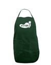 Bigfoot Dark Adult Apron by TooLoud-Bib Apron-TooLoud-Hunter-One-Size-Davson Sales