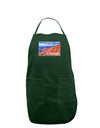 Colorado Mtn Sunset Soaked WaterColor Dark Adult Apron-Bib Apron-TooLoud-Hunter-One-Size-Davson Sales