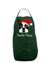 Santa Paws Christmas Dog Dark Adult Apron-Bib Apron-TooLoud-Hunter-One-Size-Davson Sales