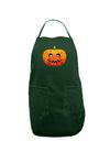 Jack-O-Lantern Watercolor Dark Adult Apron-Bib Apron-TooLoud-Hunter-One-Size-Davson Sales