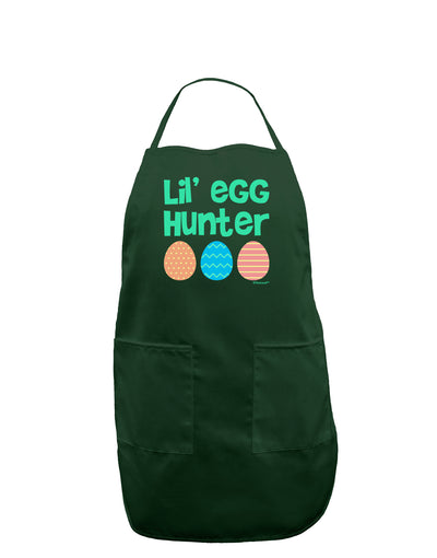 Lil' Egg Hunter - Easter - Green Dark Adult Apron by TooLoud-Bib Apron-TooLoud-Hunter-One-Size-Davson Sales