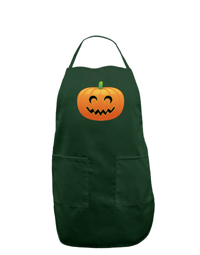 Jack-o-lantern Dark Adult Apron-Bib Apron-TooLoud-Hunter-One-Size-Davson Sales