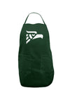 Hecho en Mexico Eagle Symbol Dark Adult Apron by TooLoud-Bib Apron-TooLoud-Hunter-One-Size-Davson Sales