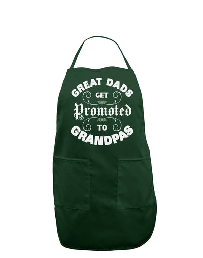 Great Dads get Promoted to Grandpas Dark Adult Apron-TooLoud-Hunter-One-Size-Davson Sales