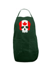 Skull Flag Canada Dark Adult Apron-Bib Apron-TooLoud-Hunter-One-Size-Davson Sales