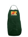 Colorado - Autumn Text Dark Adult Apron-Bib Apron-TooLoud-Hunter-One-Size-Davson Sales