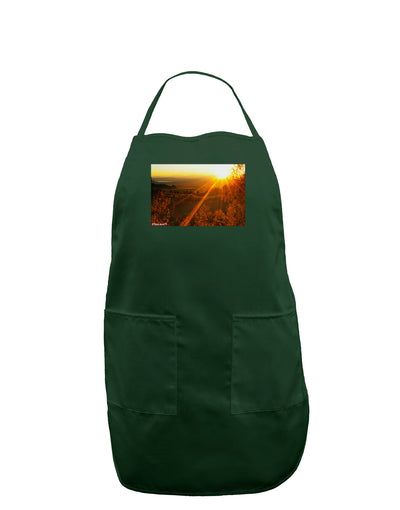 Colorado Sunset Dark Adult Apron-Bib Apron-TooLoud-Hunter-One-Size-Davson Sales