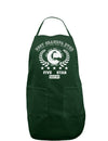 Best Grandpa Ever Collegiate Dark Adult Apron-Bib Apron-TooLoud-Hunter-One-Size-Davson Sales